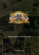Westchester Cup Polo Ball 1992 Programme - Image 1