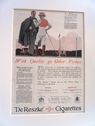 De Reszke Cigarettes Advert - Image 1