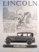 Lincoln Motorcar Polo Advert - Image 1