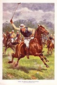 HRH The Prince of Wales Playing Polo 1922