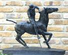 The Polo Player Sculpture - Image 1