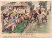 Punch Cartoon - How Much Do The Jockey's Get Paid For Doing This