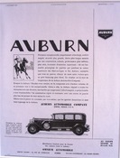 Auburn Automobile Company - Polo Advert