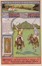 Henri's Horse Powder Advert - Image 1